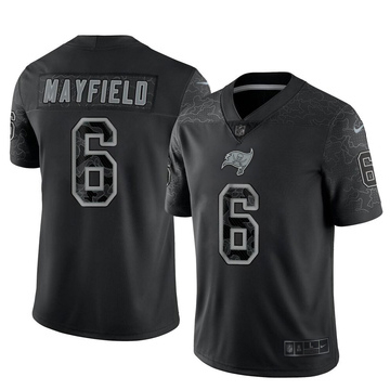 Baker mayfield jersey black online